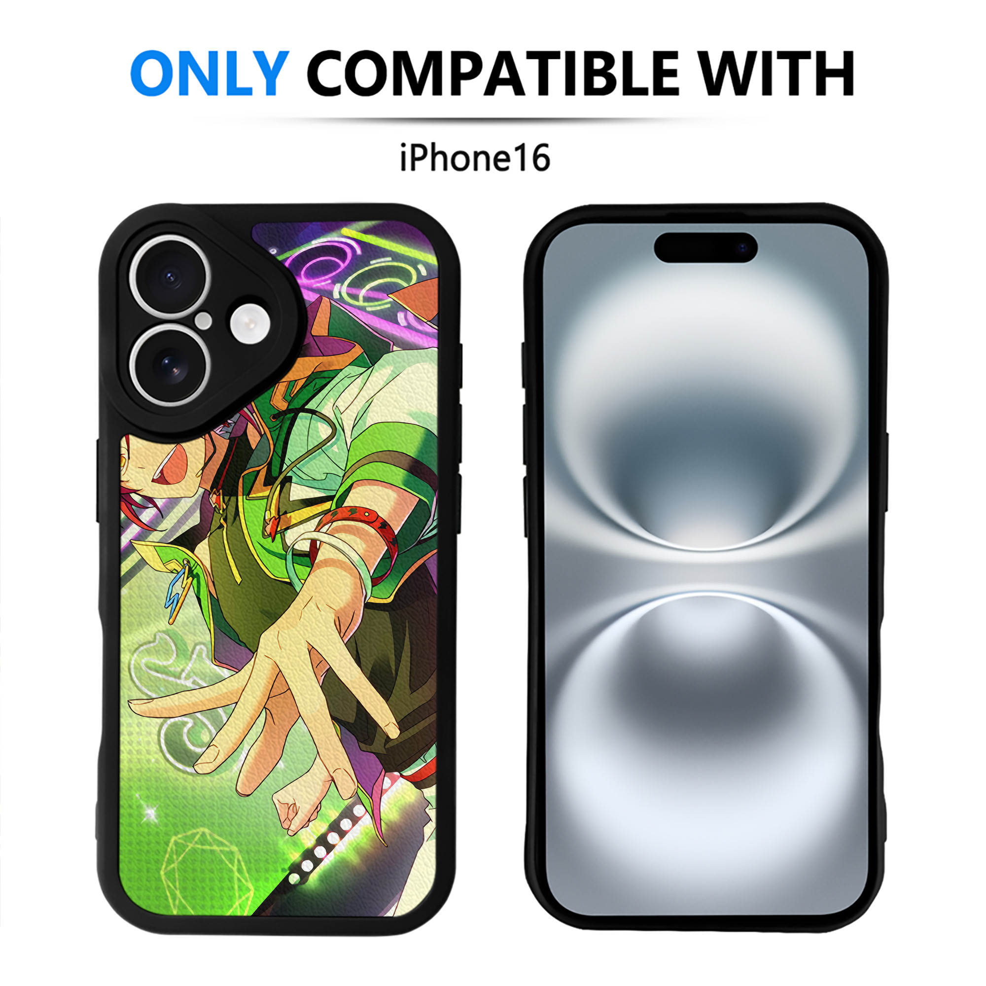 （画像用） あんさんぶるスターズ! Ensemble Stars 【iPhone 16シリーズ対応】シリコンスマホケース（レザー調） 材質：シリコン